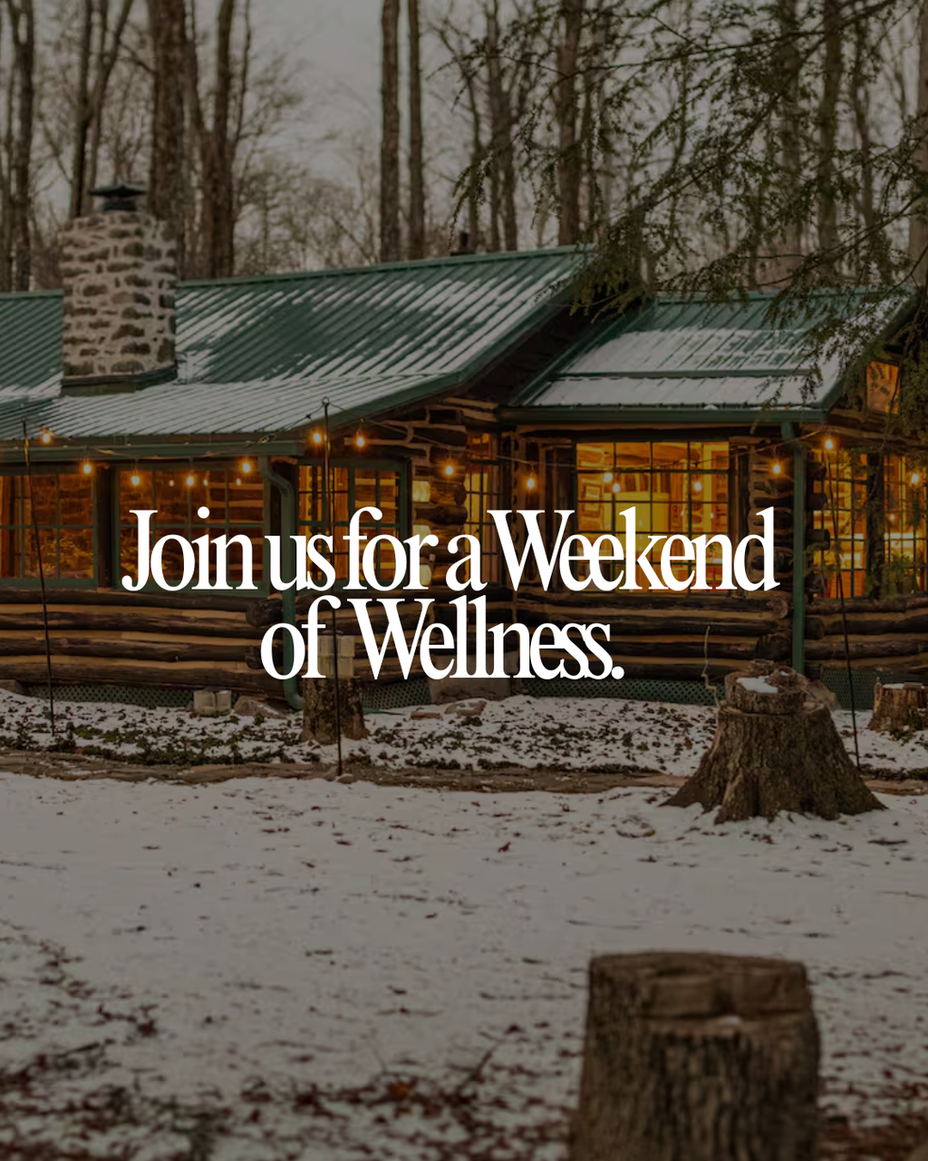 Wellness Weekend Retreat
